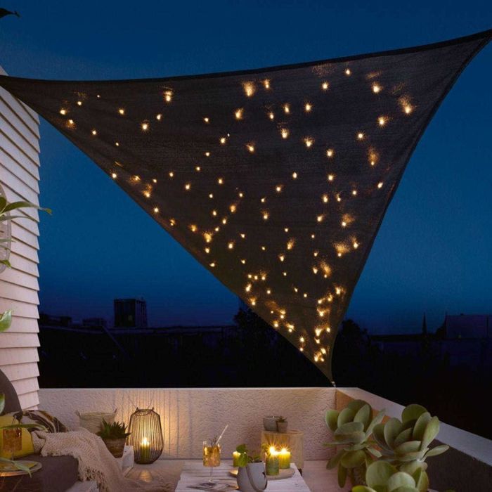 Тент садовий навіс Florabest з підсвіткою (НІмеччина)