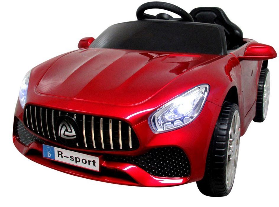 Cabrio B3 Wiśniowy Lakierowany Auto Na Akumulator