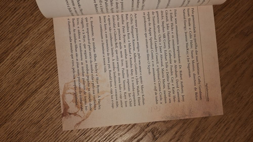 Livro "O segredo"