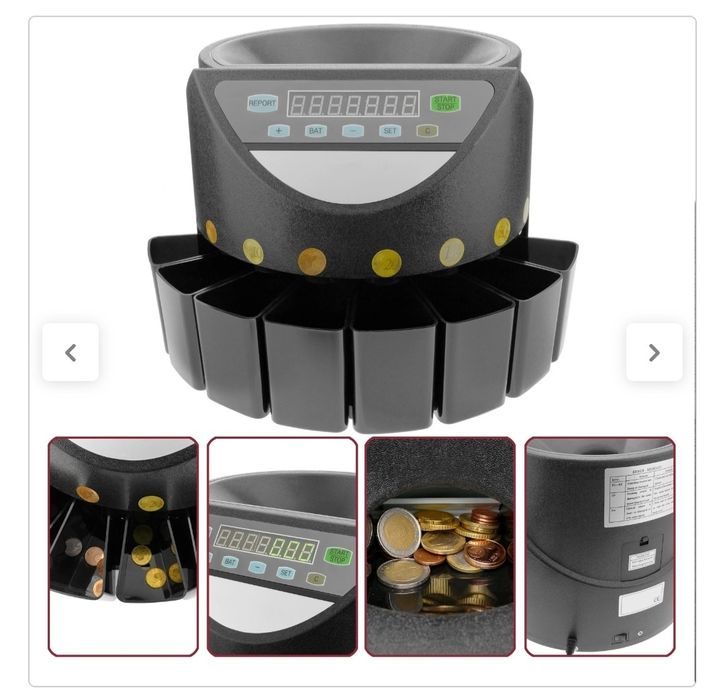 Contador Classificador De Moedas, Velocidade De Classificação De 300 M