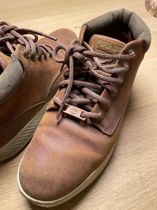 Ténis altos timberland em óptimas condições