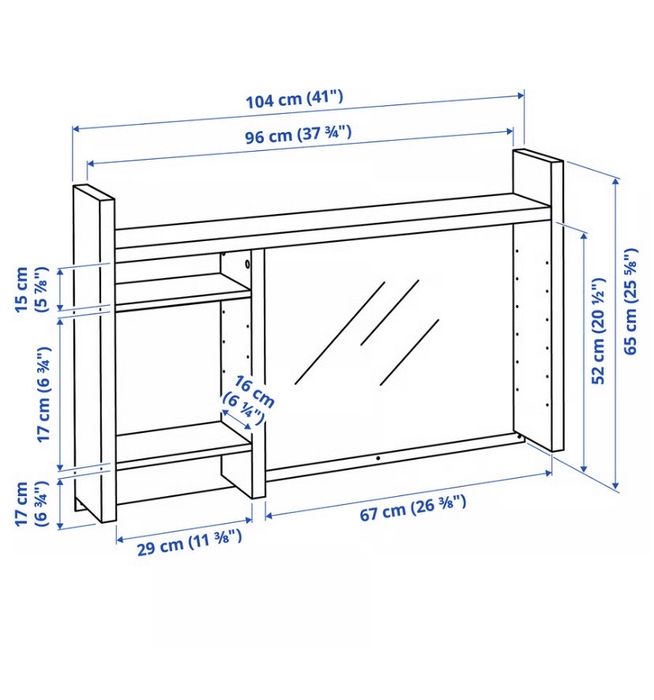 Biurko białe z nadstawką i tablicą magnetyczną  MICKE IKEA