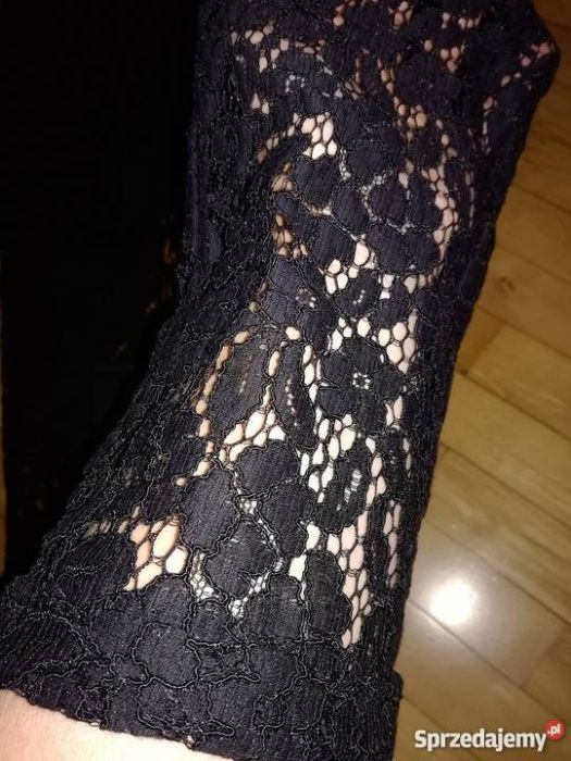 Spodnie rurki koronkowe