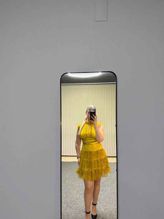 Vestido amarelo Goa Goa