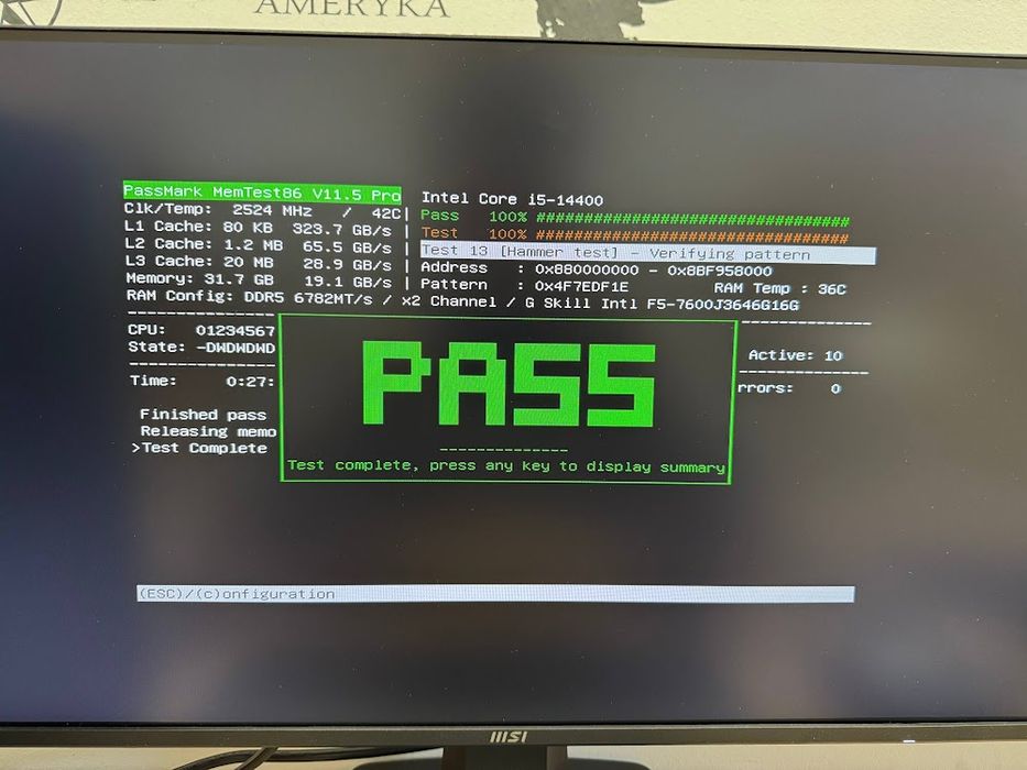 Оперативна пам'ять G.Skill Trident Z5 RGB DDR5 DIMM 2x16GB 7600Mz CL36