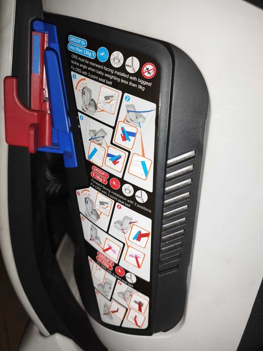 Cadeira bebê auto com isofix