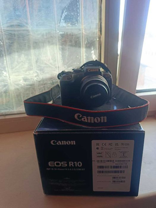 Фотоапарат Canon R10+rf-s18-45mm