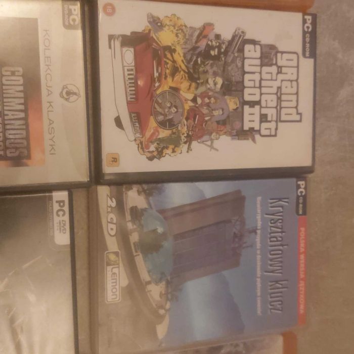 zestaw  13 gier PC  + 2  Encyklopedie