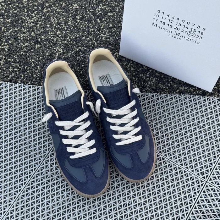 Кеды Maison Margiela replica indigo blue