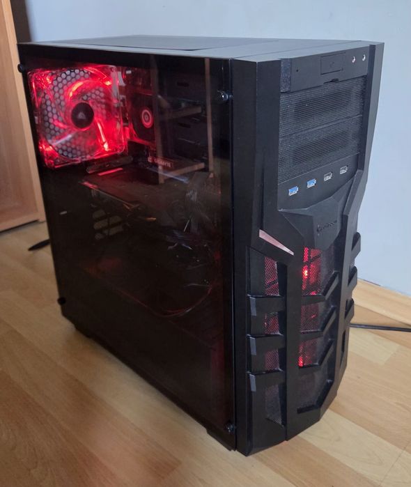 Komputer do gier AMD FX 8-Core GTX 1060 16GB RAM FX-8350 8-rdzeni SSD Samsung Wi-Fi gamingowy pc