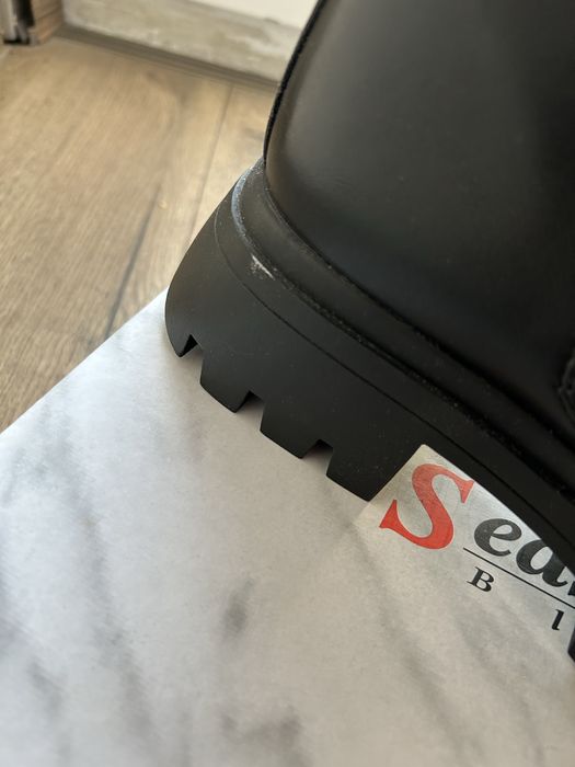 Czarne botki damskie