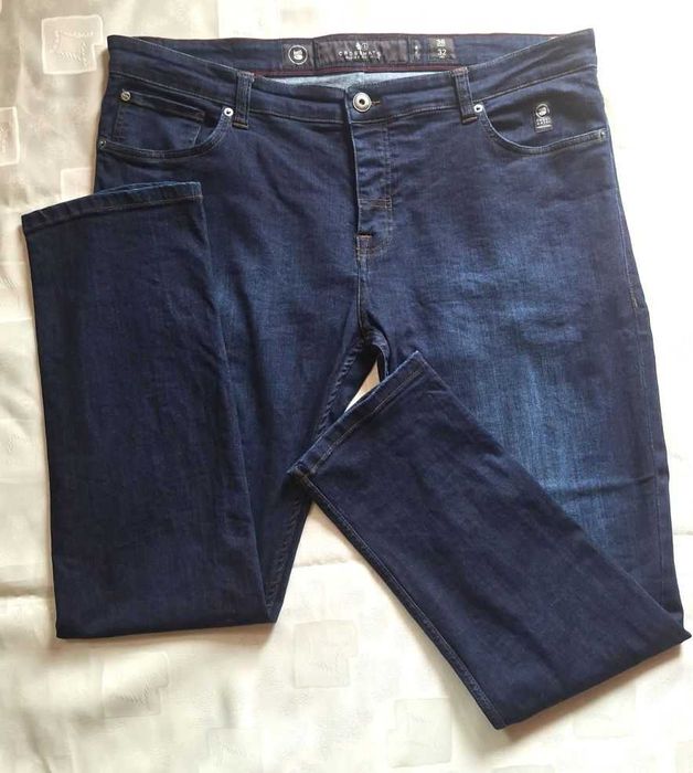 Crosshatch spodnie jeans - xxl - pas 106 - 110cm