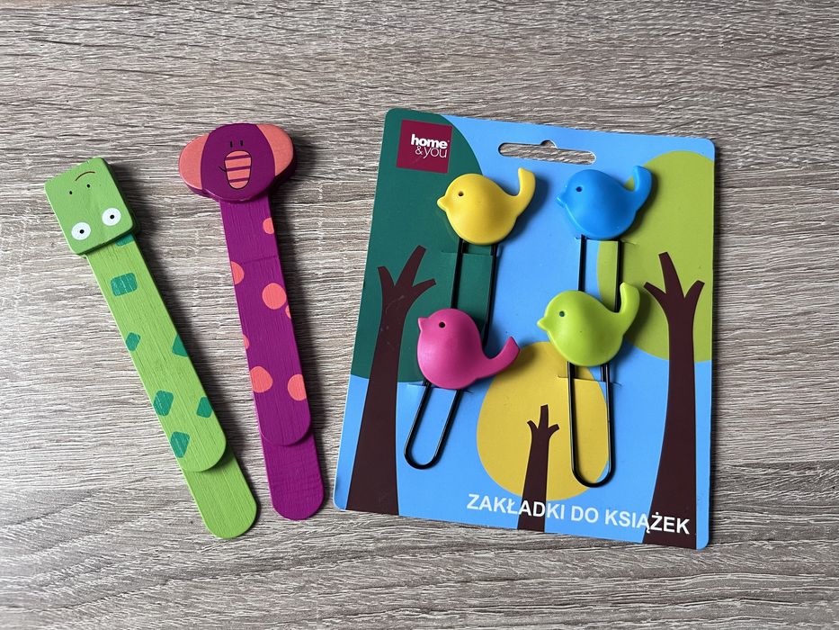 Zestaw zakladek do książek