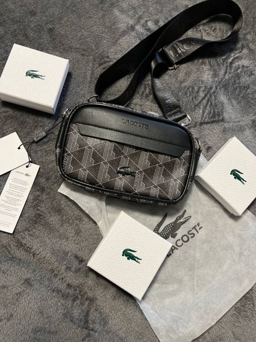 Сумка Lacoste | сумка лакоста | месенджер лакоста | чоловіча сумка