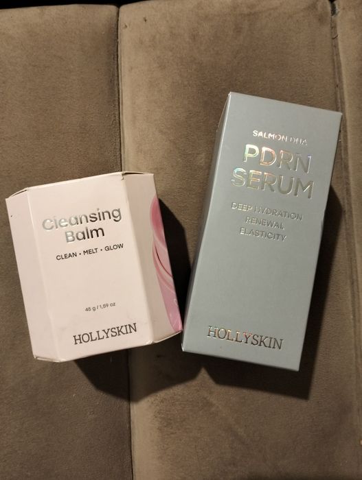 Hollyskin cleansing balm PDRN serum