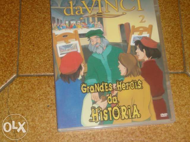 Coleção dvd´s infantis "grandes heróis da história"