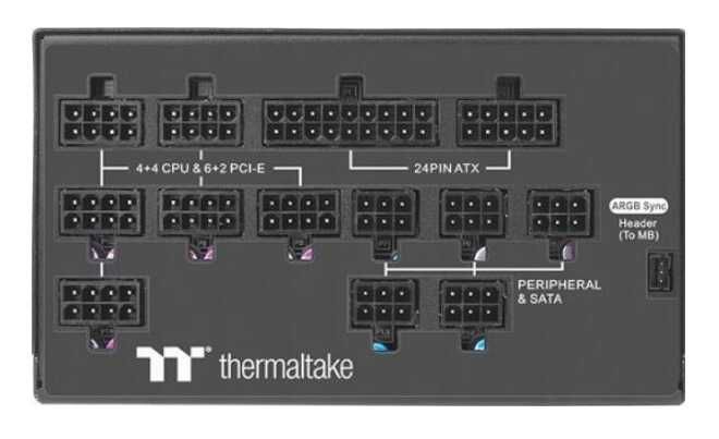 Zasilacz thermaltake toughpower pf1 argb 1200w