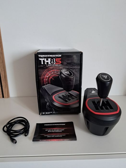 Manete Thrustmaster TH8S Shifter Add-on como nova