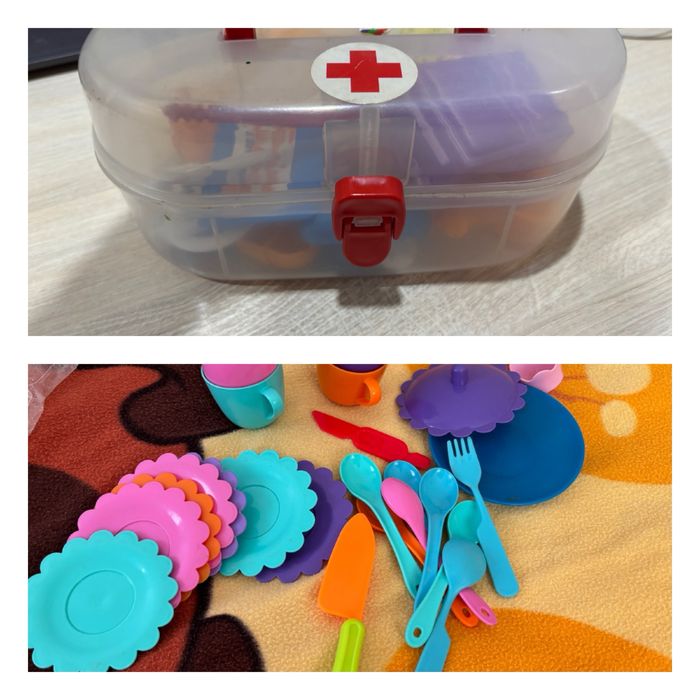 Набір дитячий Лікар/ доктор/ іграшковий, набір посуд дитячий