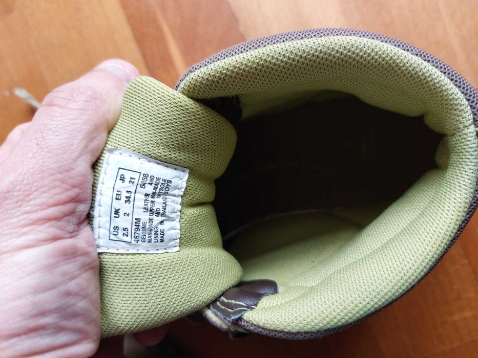 Botas Timberland 34,5 Cinzentas e verdes