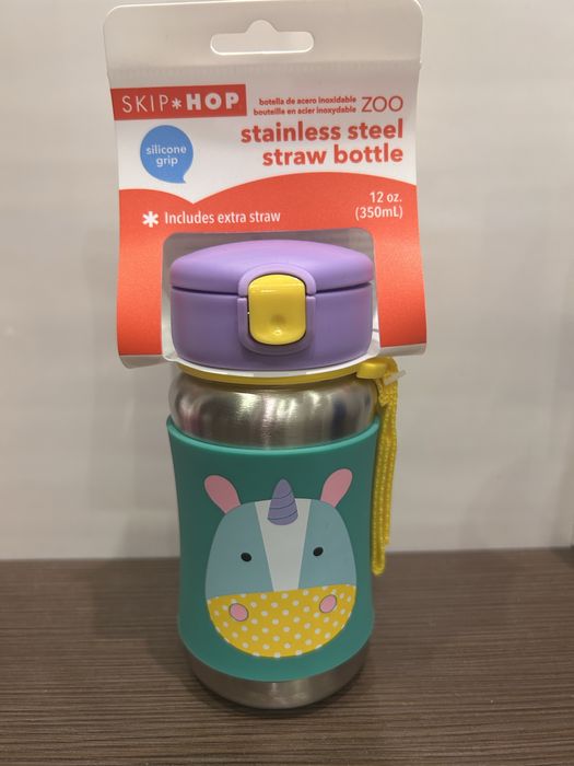 Skip Hop, Zoo, Stalowy bidon, Jednorożec. Nowy. Polecam!