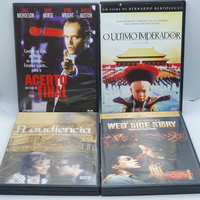 DVD 11/4 - Lote de 18 DVD's Filmes Diversos Ref. VI