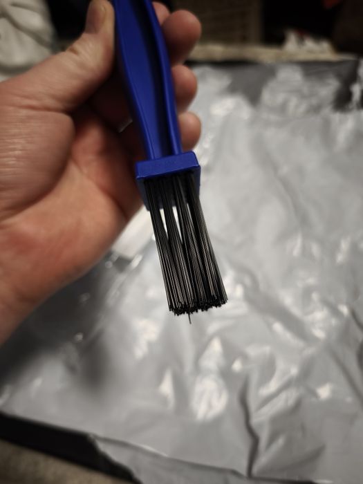 Escova de limpeza de corrente para bicicleta, moto, moto, limpador de corrente