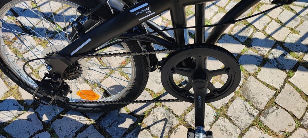Bicicleta dobrável wayscral como nova ou troco por bicicleta de montanha  ou trotinete eléctrica