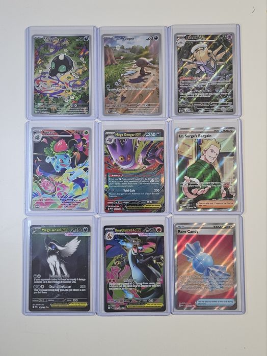 Pokémon (Pack 9 Cartas )