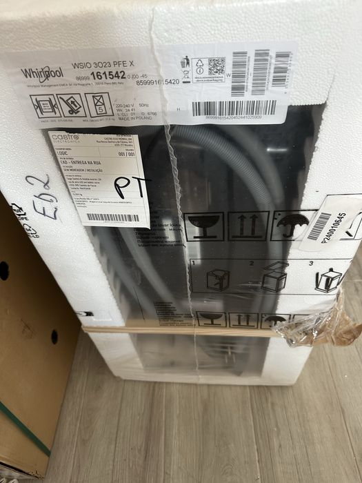 Maquina lavar loiça whirlpool 45cm