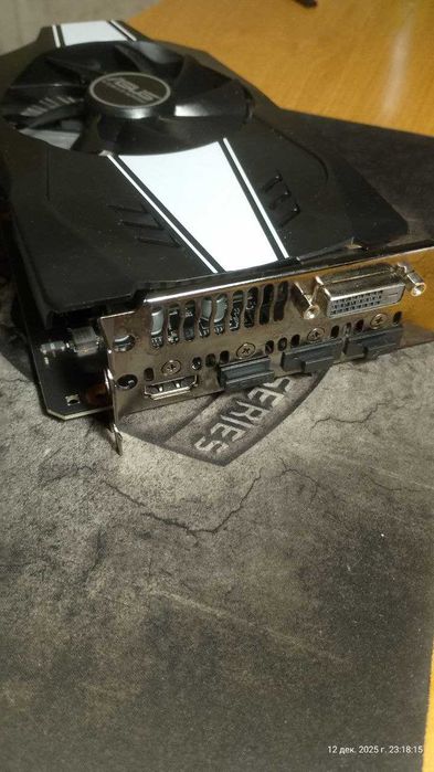 ASUS GTX 1060 Phoenix 6GB / замінена термопаста / тиха / не майнилась