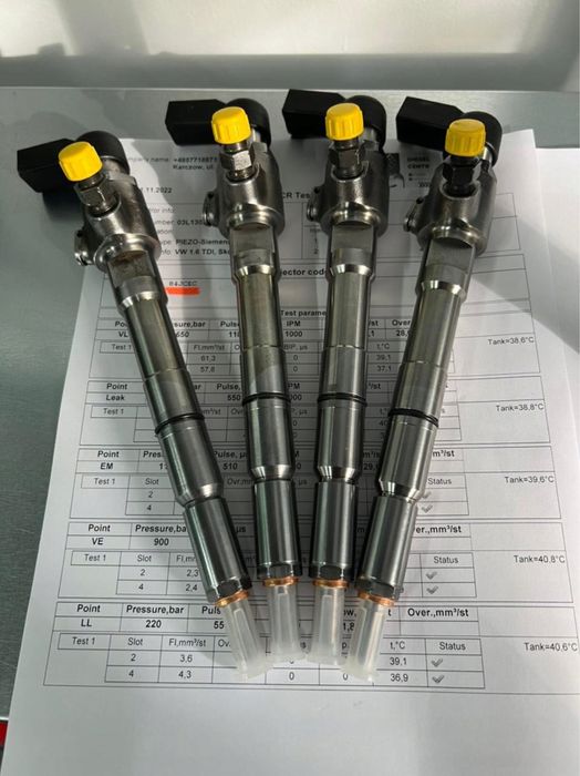 Форсунки 03L130277B A2C59513554 Skoda Audi Volkswagen Seat 1.6TDI