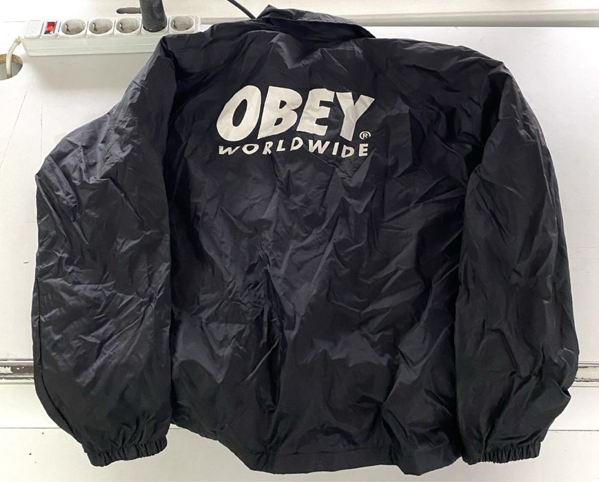 Куртка обей ветровка obey панамка carhartt wip пятипанелька y2k wu tang og sk8 анорак зип