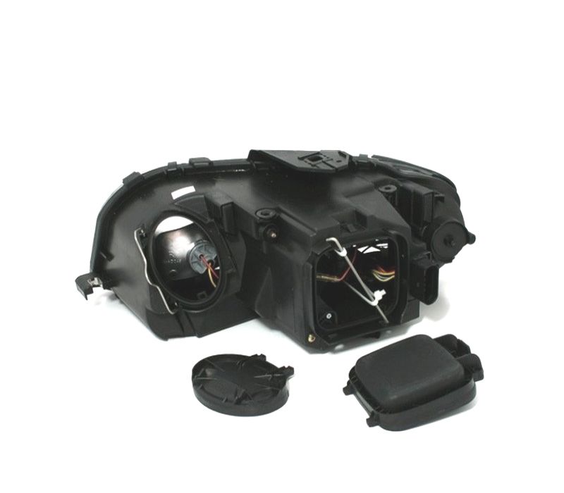 FARÓIS AUDI A3 8P 03-08 LUZ LED DIURNA FUNDO CROMADO