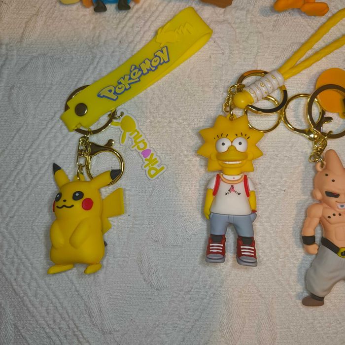 Porta-Chaves Dragon Ball, Simpsons, Looney Tunes