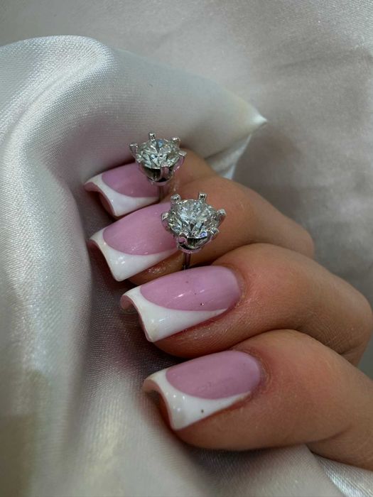 Kolczyki z diamentami naturalnymi 2.00 CT IGI