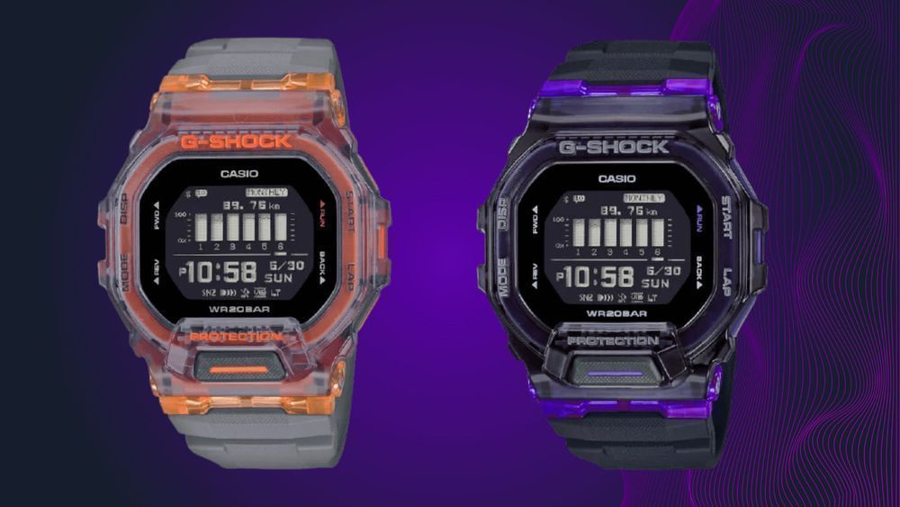 Мужские часы Casio GBD-200SM-1A6 ! Фирменная гарантия 2 года!