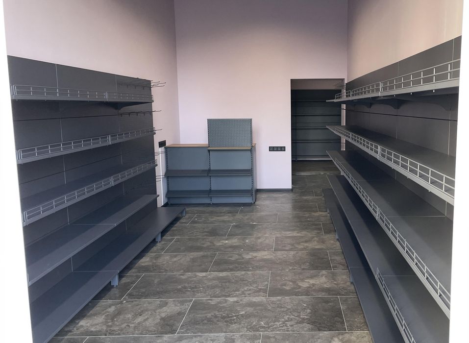 Торговые стеллажи полки крючки перфорация