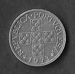 Moeda de 10 centavos. Portugal 1973