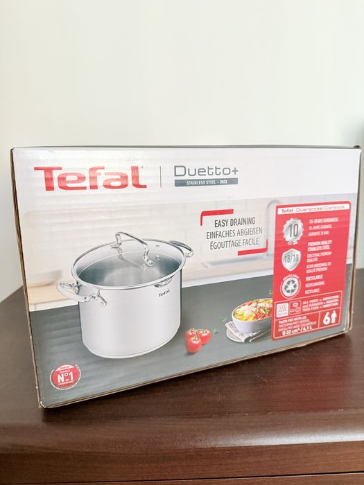 Garnek 6 l Tefal Duetto+ Duetto Plus NOWY