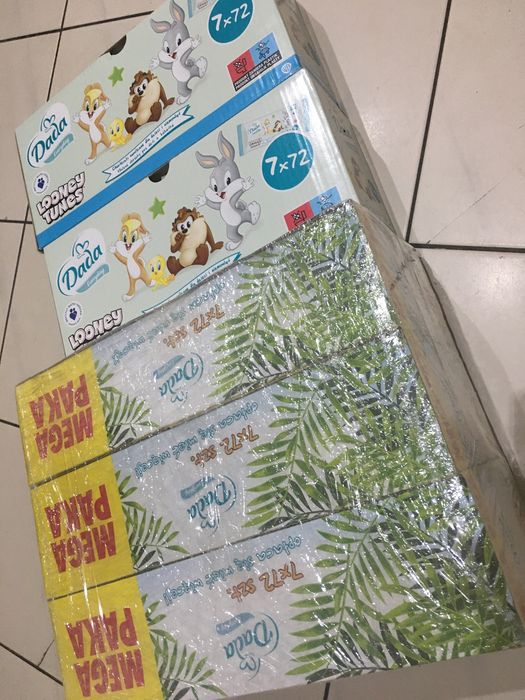 Chusteczki nawilżane 5pak.Szybka wysyłka!