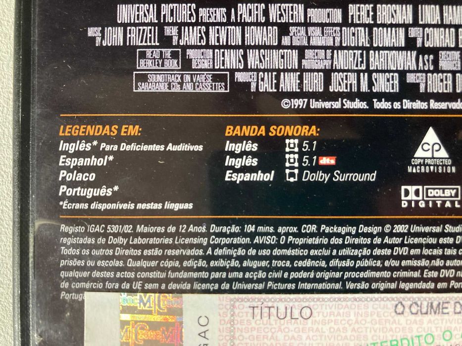 [DVD] O Cume de Dante (Dante's Peak)