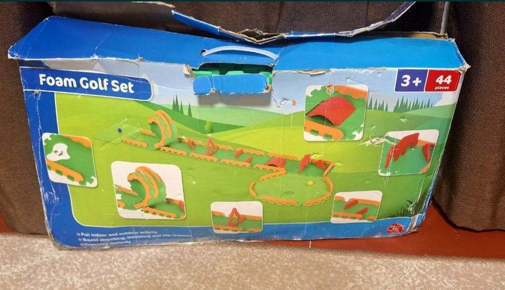 Детская игра-гольф для детей.
