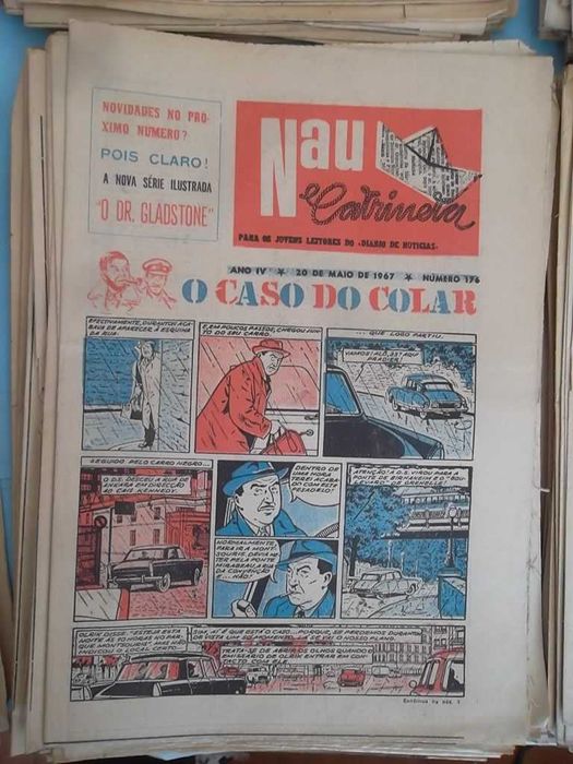 NAU CATRINETA - Suplemento BD do Diário de Notícias (1963) Grande lote