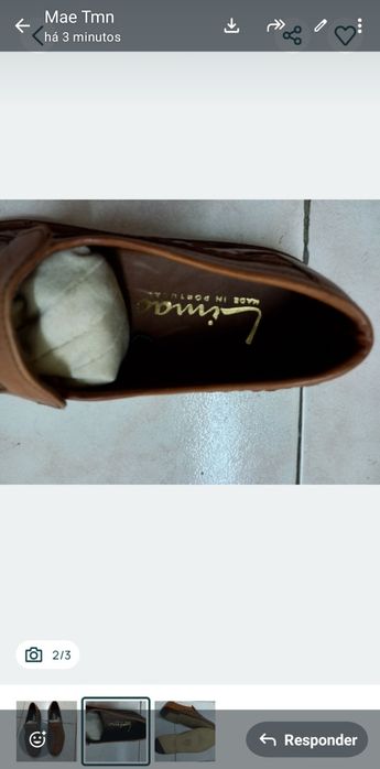 Sapatos de homem