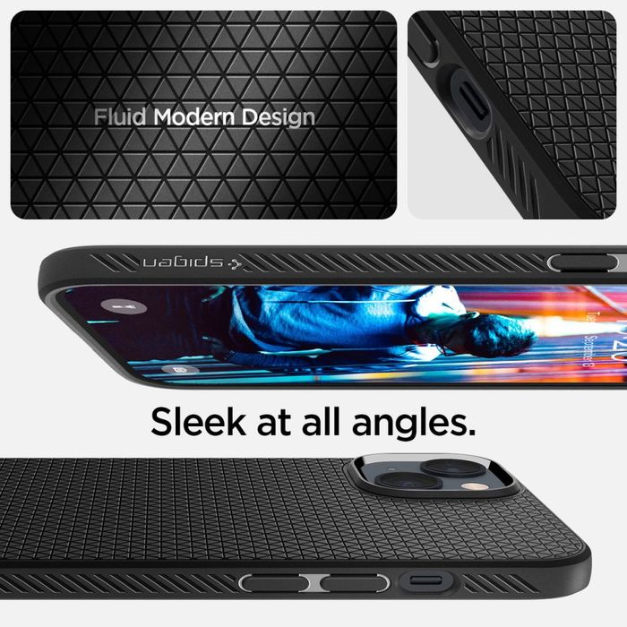 Spigen liquid Air iPhone 14 matte black