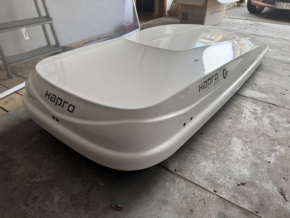 Автобокс Hapro Zenith 8.6 Pure White 630 л | Premium | Thule, Kamei