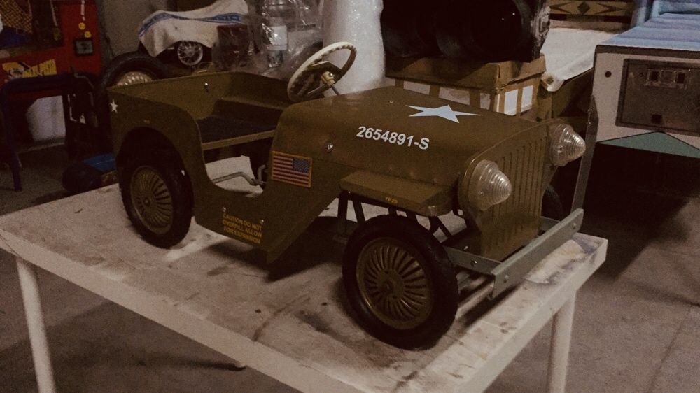 Jeep pedais. Willys. USA. 1950