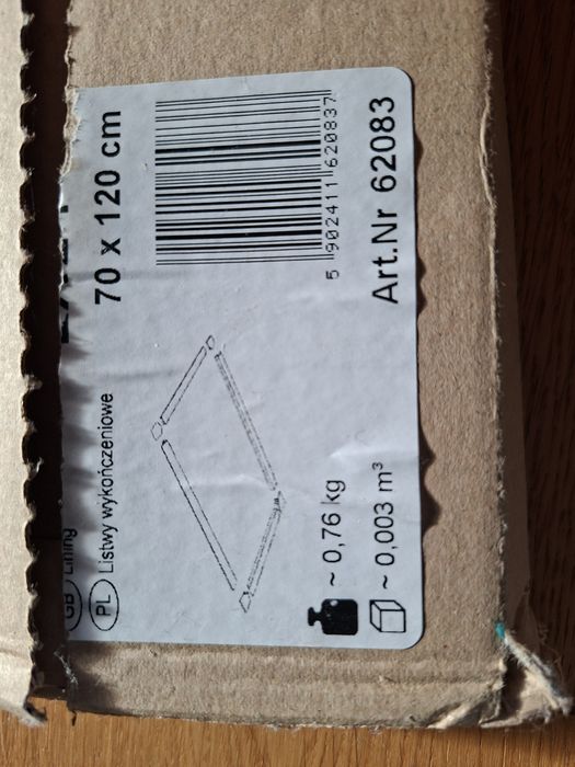 Listwa do włazu schodowego Fakro LXL-PVC 70x120