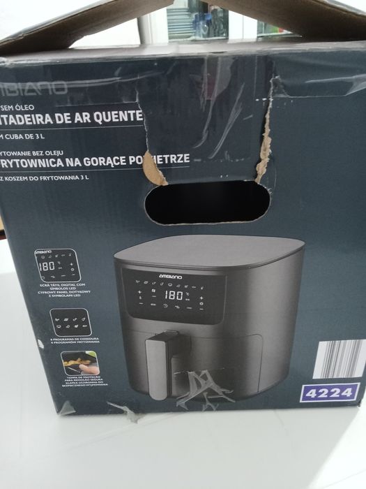 Fritadeira de ar quente